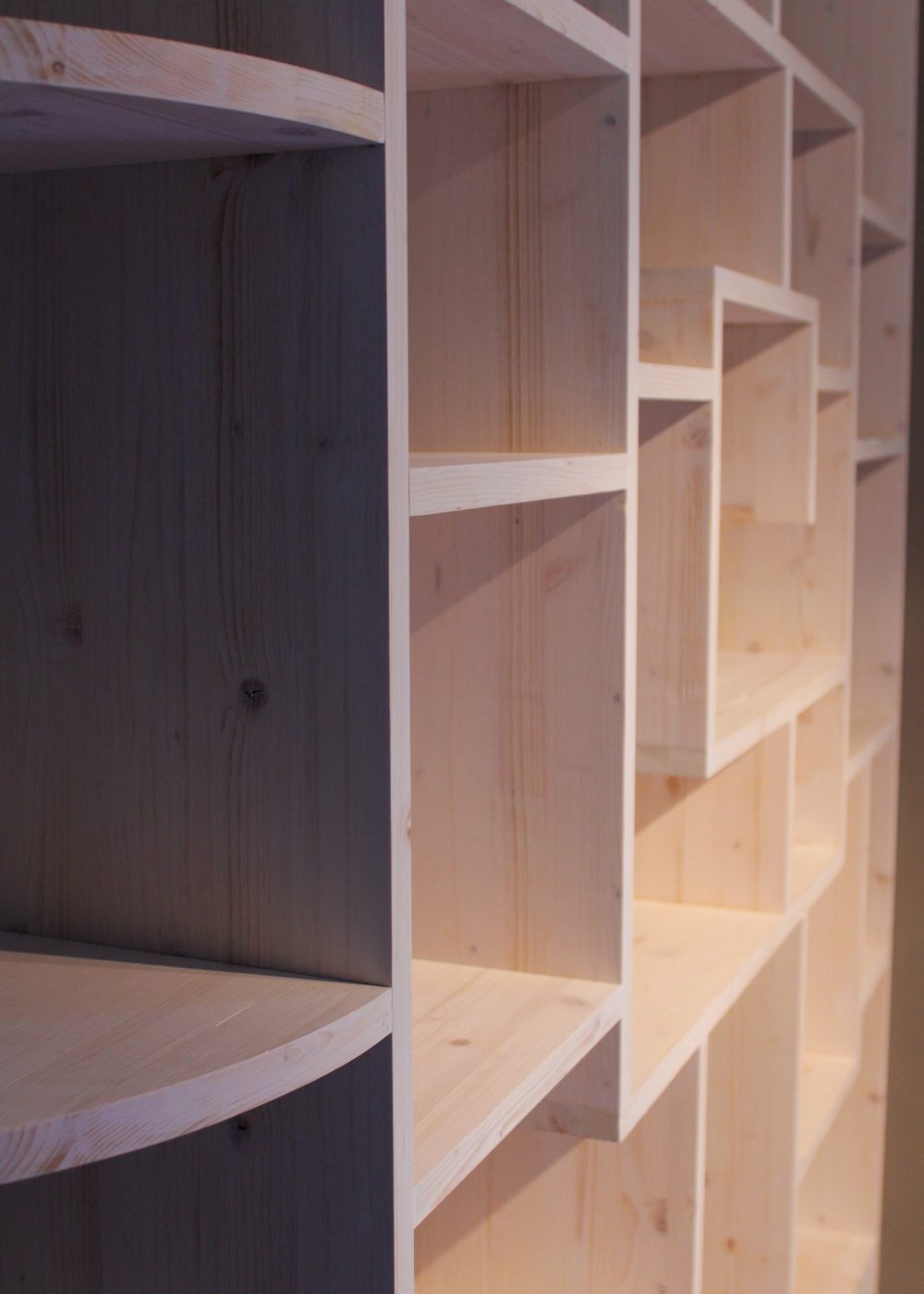 Bibliothèque Céruse blanche 6