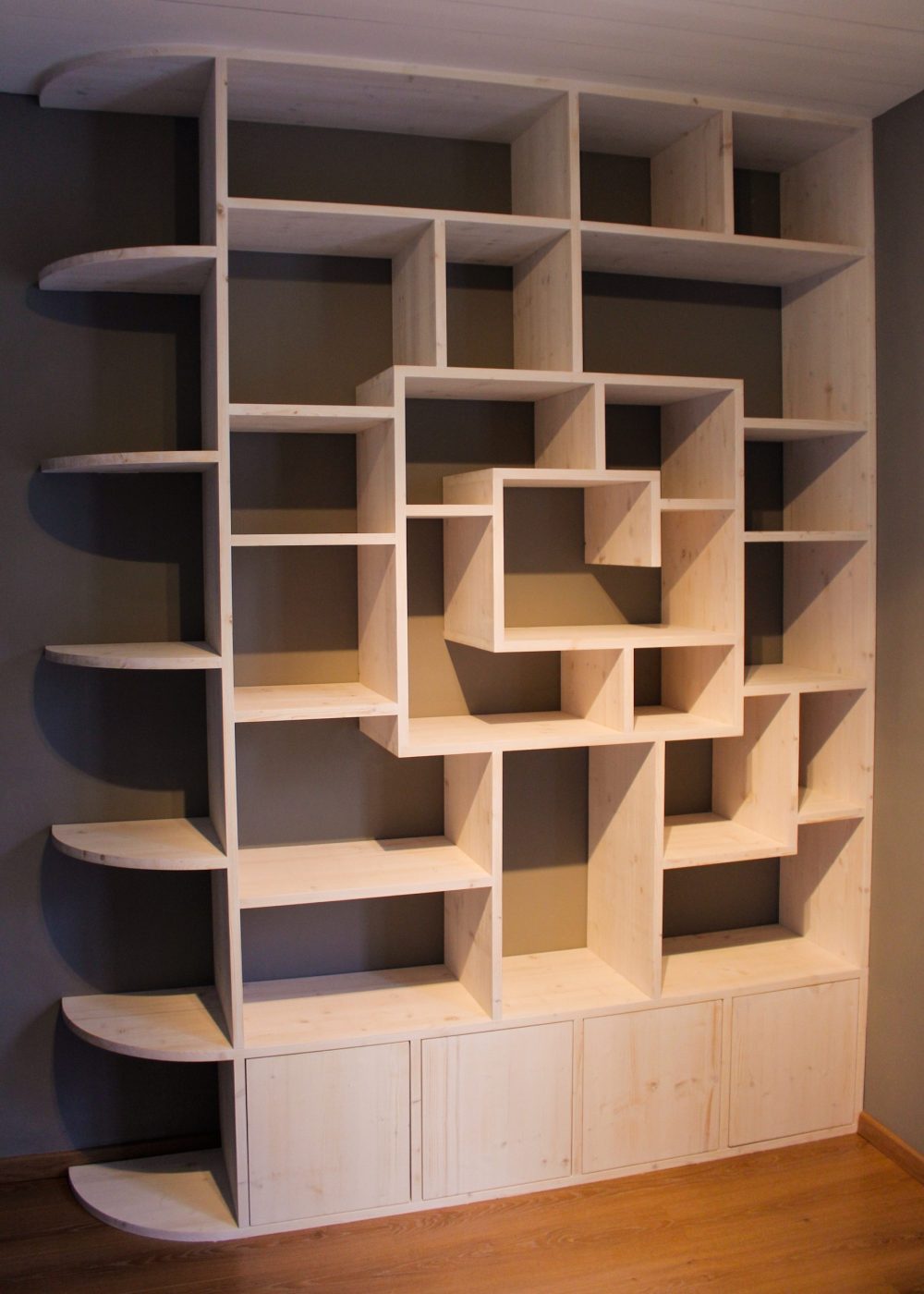 Bibliothèque Céruse blanche